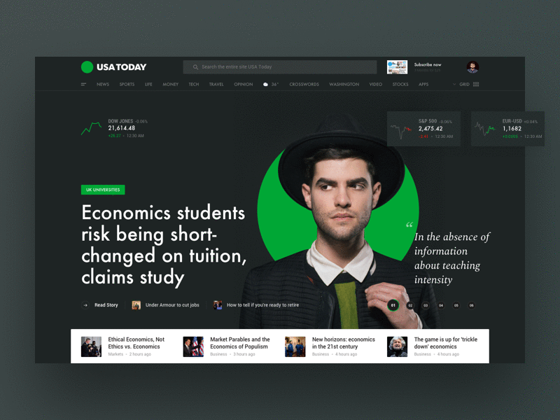 Money book design economy interface material news slide stock web