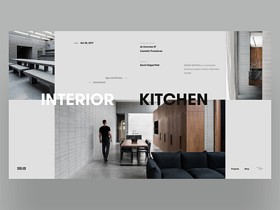 SOLID Kitchen explore furniture minimal products slider solid web