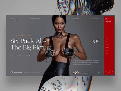 Be Cool Magazine book design fashion interface minimal news photo slide travel typography ui web