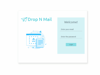 Drop N Mail cloud dnd dragndrop dropnmail email javafx upload
