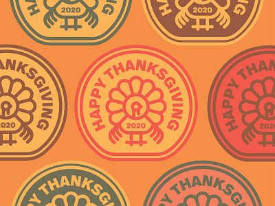 Thanksgiving Badges