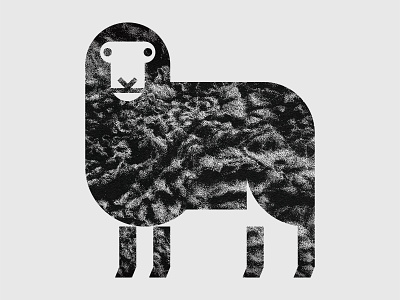Sheep animal animals branding design ewe farm flat geometric icon illustration logo ram ranch sheep texture vector wool