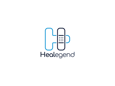 Healegend branding design illustration logo