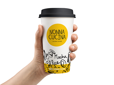 Nonna Cucina | Italian Cuisine branding design illustration logo packaging