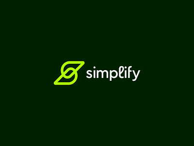 Simplify branding design graphic design letter s logo s logo typography