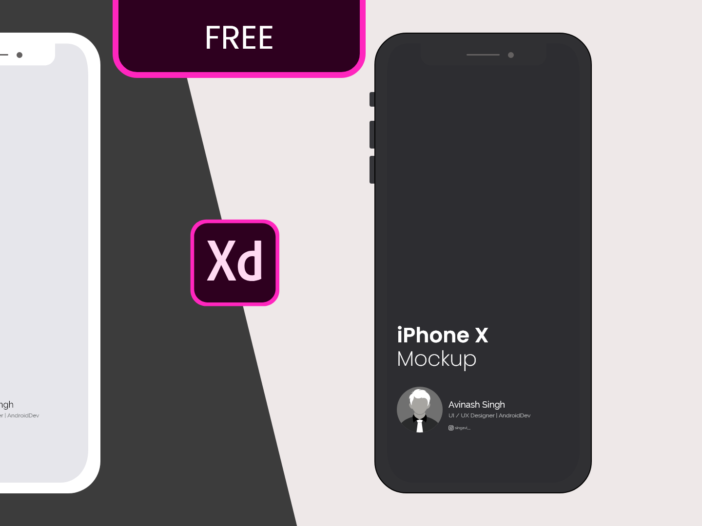 Iphonex Mockup by Avinash Singh on Dribbble