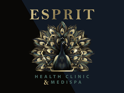 Gilded Peacock Logo for Esprit