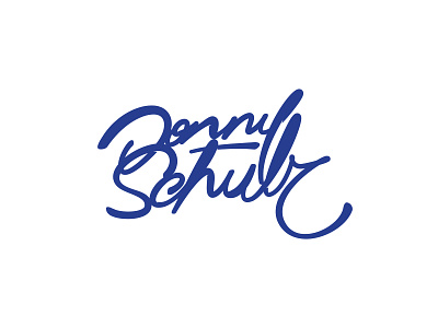 Jonny Schulz Logo adobe design digital lettering logo typography vector
