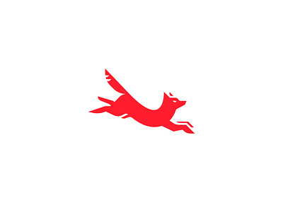 Fox icon illustrator logo sign vector