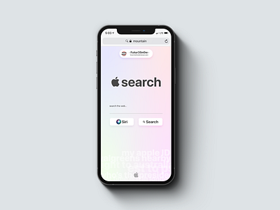 Search // iPhone