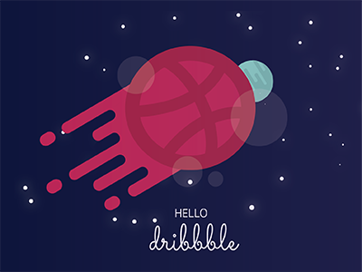 Slam Dunk asteroid debut design illustrator planet space