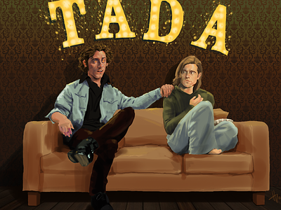 TADA! characters digital 2d digital ad editorial art illustration illustrator photoshop television the magicians