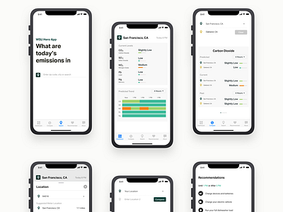 WSU Home Emissions Read Out App