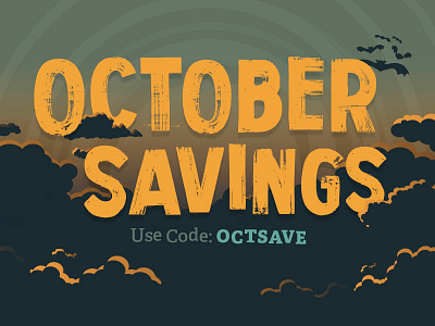 Blog Post Header blog graphic design halloween illustration october sale type