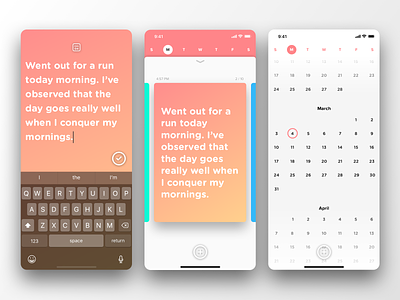 Journaling App Concept