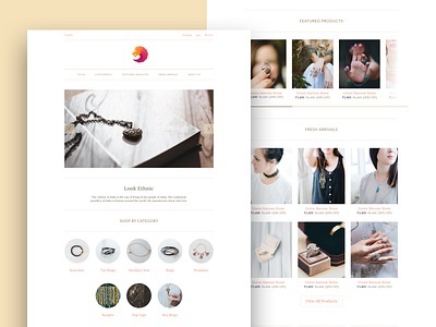 Chic - Jewellery Store Website Theme clean design ecommerce website jewellery jewellery shop jewellery store minimal app design online jewellery store online store shopify store ui design ux design ux ui design visual design website design