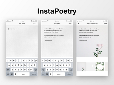 InstaPoetry  — Compose Poems for Instagram