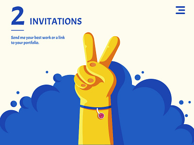 2 Dribbble Invitations !