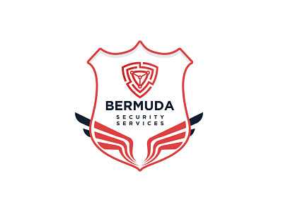 Bermuda Security Services Logo branding graphic design logo