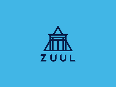 Zuul Logo branding icon lines logo tech