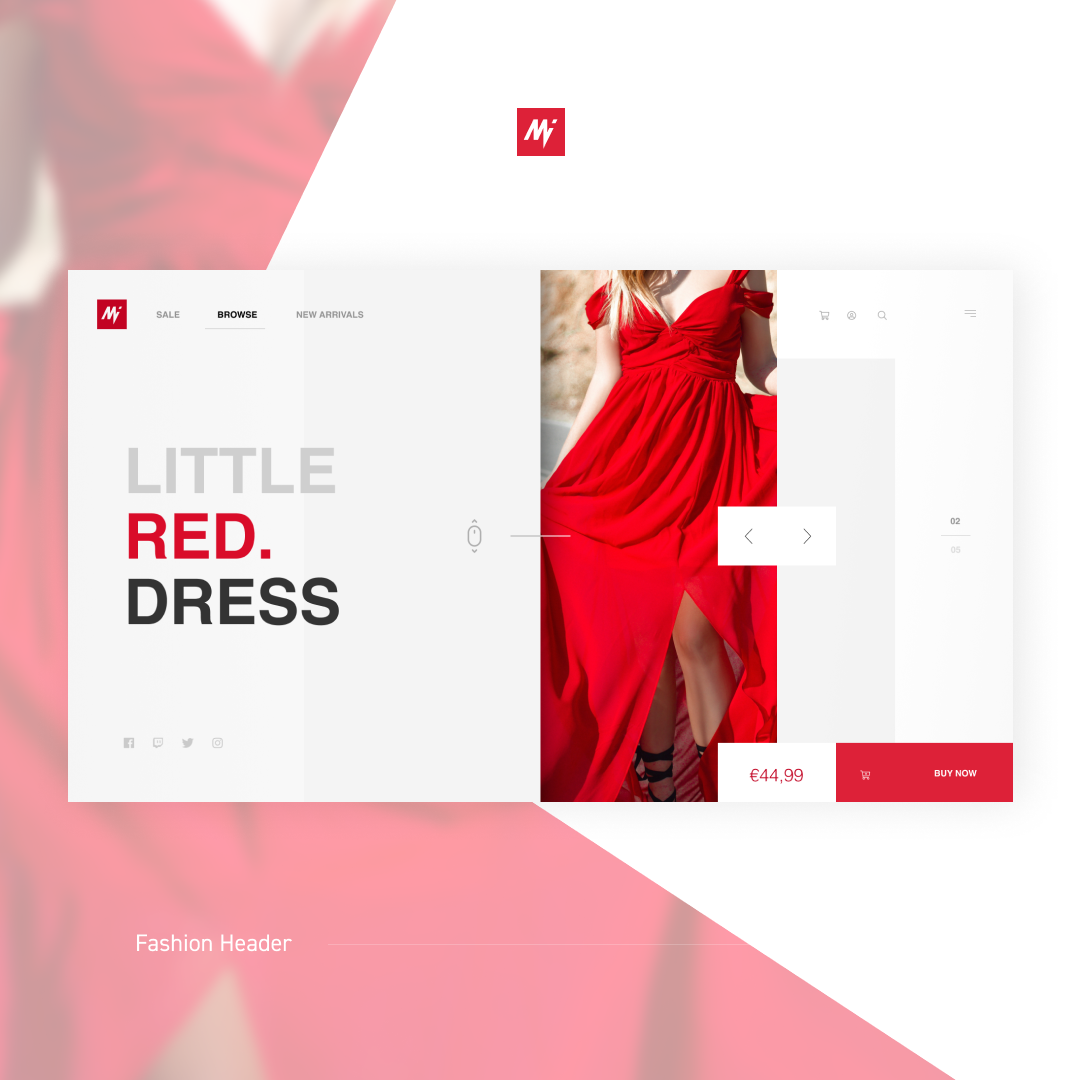 red dress website