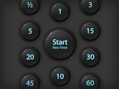 Buttons for a mobile app