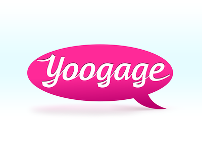 Yoogage Logo lettering logo yoogage