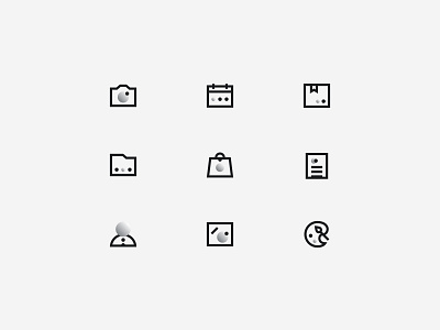 Icons | Artservatory art graphic design icon icon design icon set iconography icons illustration minimal museum simple ui