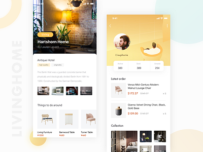 Furniture APP Design