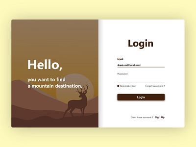 Concept Web Login