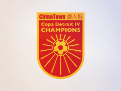 Chinatown Champions chinatown design football francisco javier futbol logo soccer