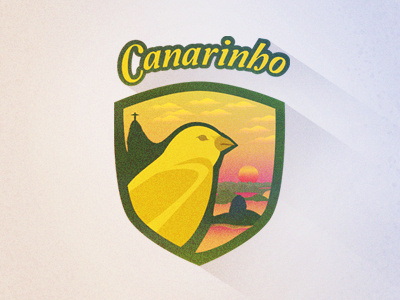 Canarinho brazil 2014 design football francisco javier futbol logo soccer world cup