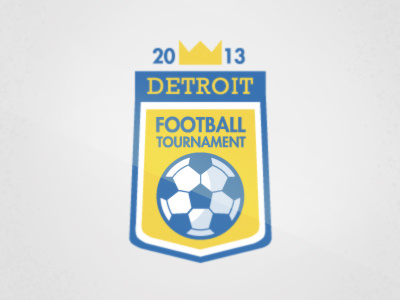 Detroit Football Tournament design detroit football francisco javier futbol logo soccer