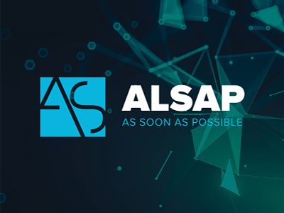 ALSAP logo branding item logo tech vector
