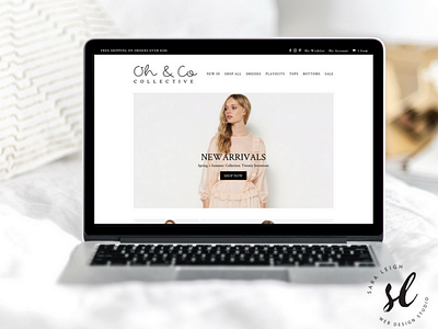 Oh & Co Collective Ecommerce Website ecommerce fashion website woocommerce wordpress