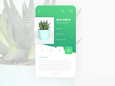 Plant app dailyui dailyuichallenge mobile plant ui ux