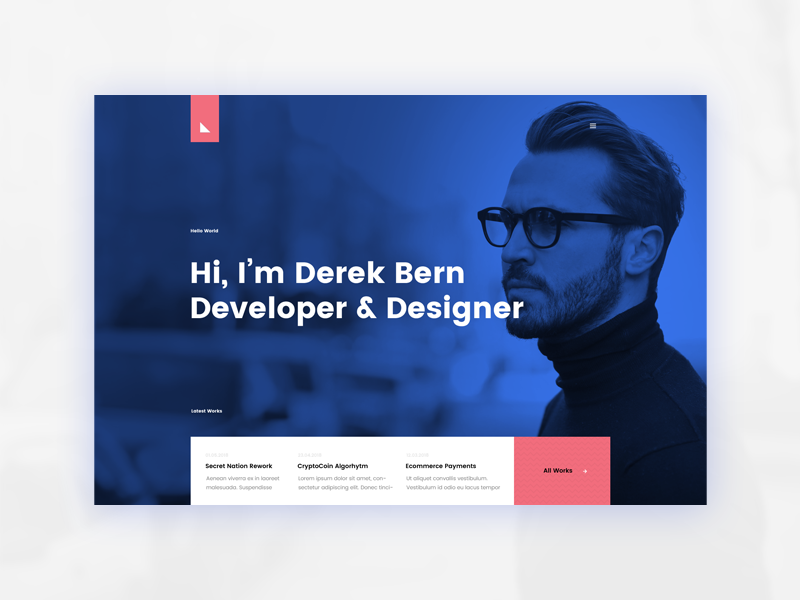 Personal Cv By Torus Kit On Dribbble