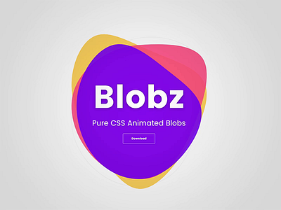 Blobs animation animation blobs blobz bootstrap css html pure css svg tool torus torus kit vector