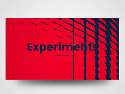 Torus Kit Experiments abstract animation bootstrap css flat html interaction javascript landing minimal motion torus kit typography