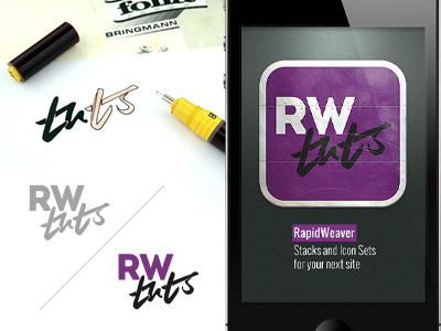 Logo / Icon for RWtuts corporate icon logo rapidweaver