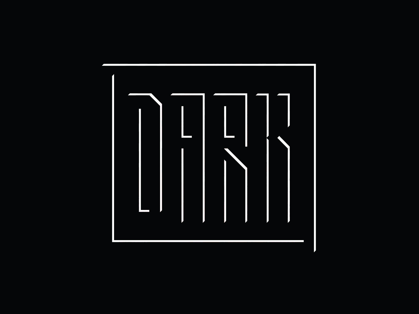 Dark Lettering by Vlad Sorescu on Dribbble