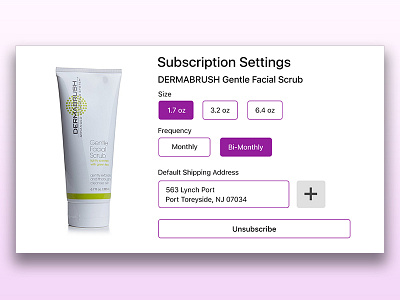 Product Subscription