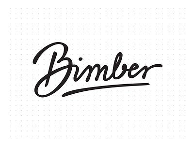 Bimber lettering