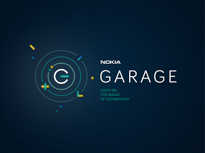 Nokia Garage Logo brand branding corporate corporate identity identity logo logo design