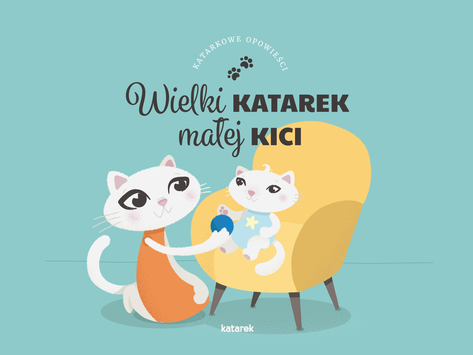 Cat & kitten by Weronika Kołodziej-Teszbir for mohi.to on Dribbble