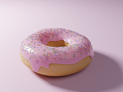 Donut tutorial 3d blender donut learning