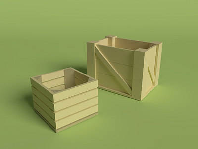 Boxes Low Poly