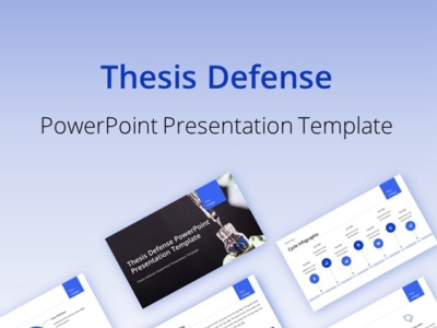 Thesis Defense PowerPoint Presentation Template elegant powerpoint ppt ppt template presentation