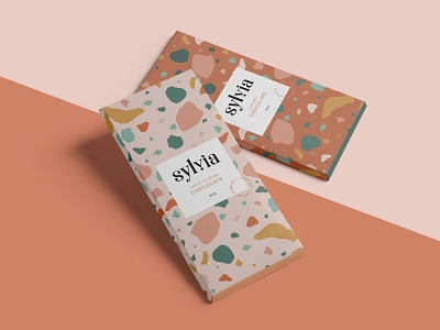 Sylvia Chocolate Branding art direction brand design brand identity design branding branding design graphic design logo logo design logotype package design packaging packaging design packagingdesign pattern design