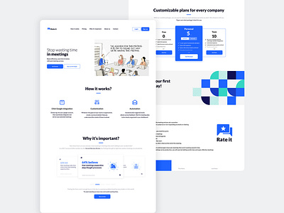 Rate it Landing Page Design